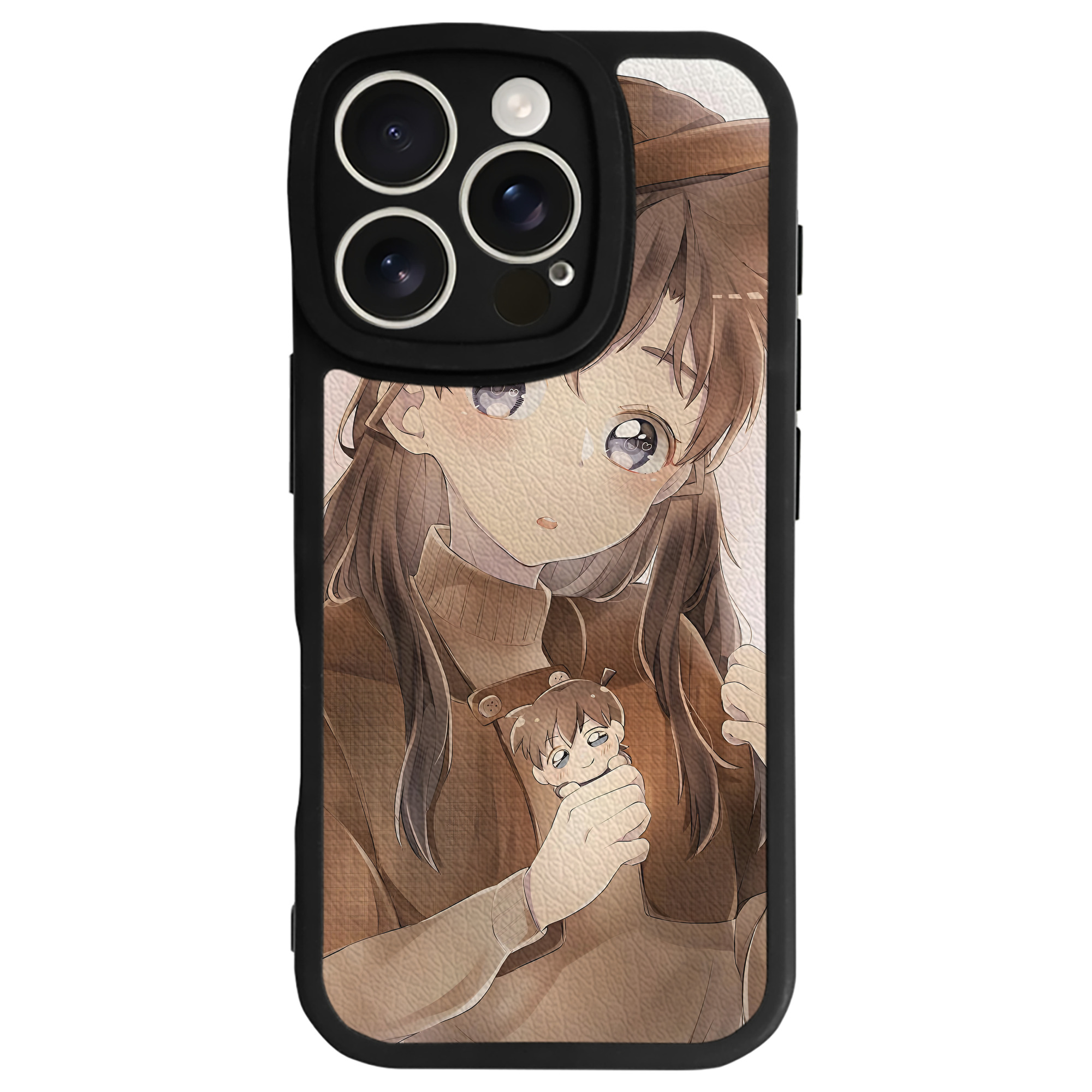 （画像用） 名探偵コナン Detective Conan 【iPhone 16シリーズ対応】シリコンスマホケース（レザー調） 材質：シリコン
